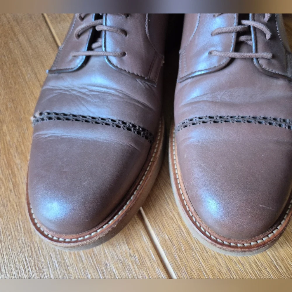 Armani‎ Collezioni Leather Loafers - Size 42 (EU) 8.5 (US)